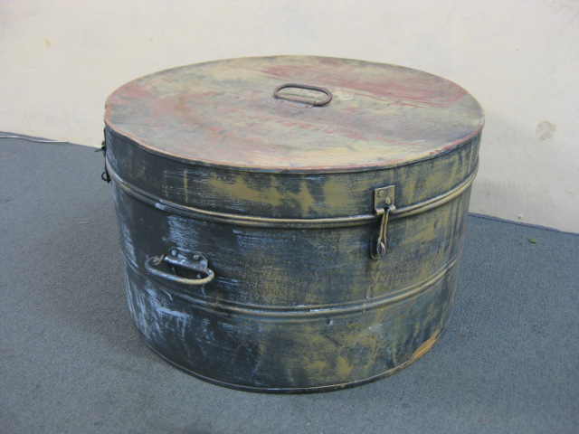 HAT BOX, Black Ochre Metal